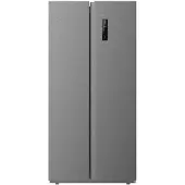 Cecotec Bolero CoolMarket SBS 430 Dark E, Freistehend, Amerikanische Tür, Silber, 2 Tür(en), Berührung, An Tür