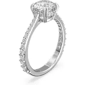 Swarovski Constella Silberfarbene Ringen Set 5649215/CFG