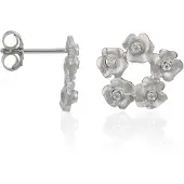 Orphelia Ohrstecker für Damen, 925 Sterlingsilber, Silber ZO-5245