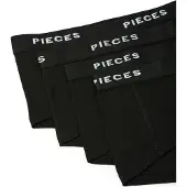 Pieces Logo Unterwäsche Damen (4er-Pack) XS