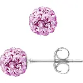 Diadema - Ohrringe Crystal Rose - Kollektion Crystal Pearl