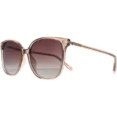 Polaroid PLD 4170/G/S/X Damen-Sonnenbrille Vollrand Quadratisch Kunststoff-Gestell, gold