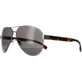 HUGO BOSS BOSS 1560/O/S R81 matte Ruthenium grau braun Sonnenbrille