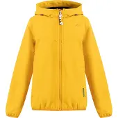 Schmuddelwedda Softshellblouson - recyceltes Material Mädchen senf