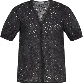Dreimaster Bluse Damen schwarz