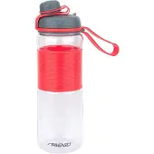 Avento Wasserflasche Twisted 0,6L Rose Grau Transparent