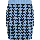 Mymo Strickrock Damen blau