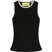 Jack & Jones Evelyn Comfy Jjxx ärmelloses T-shirt Schwarz L Damen Schwarz L