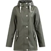 ICEBOUND damen regenjacke - olive, L