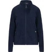 Dreimaster Fleecejacke Damen Marine Melange
