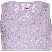 Mymo Crop-Top Damen Lavendel