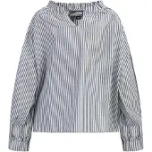 Dreimaster Bluse Mädchen Dunkelmarine Streifen