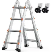 Vevor Teleskopleiter mit A-Rahmen