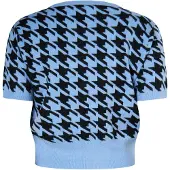 Mymo Strickjacke Damen blau