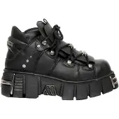 New rock Unisex-Gothic-Stiefel aus veganem Leder – M-106-VS1