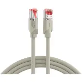 EFB Elektronik RJ45 Patchkabel Cat.6A S/FTP LSZH Draka UC900 TM21 grau 3m Hersteller: (K8051.3)