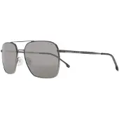 HUGO BOSS Aviator Herren Matt Dunkel Ruthenium Grau Polarisierte BOSS 1414/S