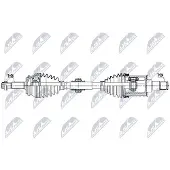 NTY NPW-TY-237 Antriebswelle Vorne Links für LEXUS UX (AA1, AH1)