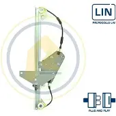 Ac Rolcar 01.7954 Elektrischer Fensterheber Hinten Rechts passend für PEUGEOT 5008 (0U, 0E) 3008 (0U)