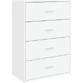 vidaXL Sideboards 2 Stk. Weiß 60x31x84 cm Holzwerkstoff