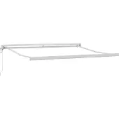 vidaXL Ausziehbare Markise Mehrfarbig 350 x 250 cm Stoff und Metall