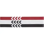 Hummel Haarband - 3er-Pack - Weiß/Schwarz/Rot - - One Size - Haarschmuck
