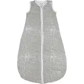 Meyco Schlafsack Wattiert - Fine Lines - Grau -