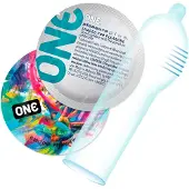 One Pleasure Plus - Kondom mit Innenrippen (12 Stk.)