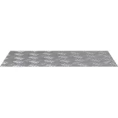 vidaXL Treppe Tritt Rechtwinklig 4 pcs Silber 70 x 40 cm Aluminium
