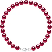 ATELIERS SAINT GERMAIN Armband aus echten Süßwasser-Zuchtperlen rund 6-7 mm