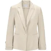 MADELEINE Jackenblazer "Kurzblazer Eleganter Einreiher mit Reverskragen" Eingearbeitete Leistentaschen
