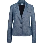 MADELEINE Jackenblazer "Kurzblazer Eleganter Einreiher mit Reverskragen" Eingearbeitete Leistentaschen