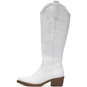 Smile Favorites Cowboylaarzen hoog Wit