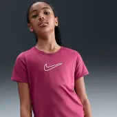 Nike Kinder Unterjacke G NK DF ONE STD SS TOP HBR