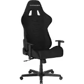 DXRacer Formula Gaming Chair Regular L, Wasserabweisender Stoff, schwarz