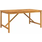 vidaXL Garten Essgruppe 4 Stk. Braun Massivholz Akazie