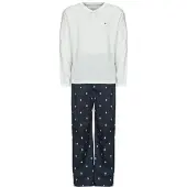 Tommy Hilfiger Pyjama-Sets LS WOVEN HENLEY PJ SET - BOXED herren