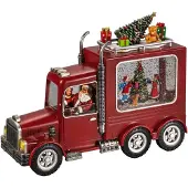 Konstsmide Schneelaterne Weihnachts-Lkw 21,5 cm