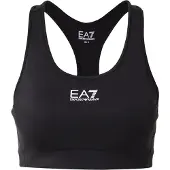 Emporio Armani für Damen. 7W000231_AF12625 Dynamic Athlete Vigor7 BH schwarz (XL), Sportlich, Multisport, Polyamid