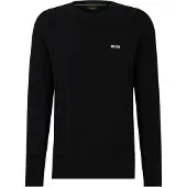 BOSS Longsleeve 50506365 Schwarz Regular Fit