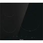 Hisense E6332BSCE, Schwarz, Integriert, 60 cm, Keramik, Glaskeramik, 3 Zone(n)