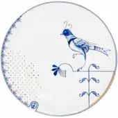Pip studio Essensteller Pip & The Blue Bird White 25,5 cm (6er-Set)
