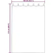 vidaXL Verdunkelungsvorhänge 2 pcs Dunkelgrün 140 x 175 cm Samt
