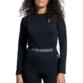 Poederbaas Unterhemd Baselayer Damen Shirt Black-XL