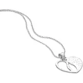 Orphelia Damen-Kette aus 925er Sterlingsilber mit Anhänger – Silber ZH-4701