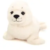 Teddy HERMANN® Teddy Hermann Robbe weiß 25 cm
