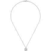 Orphelia Damen-Kette aus 925er Sterlingsilber mit Anhänger – Silber ZK-2766