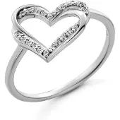 Orphelia 'Cecilia' Damen-Ring aus 925er Sterlingsilber – Silber ZR-7584
