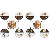 Bourgini Chef’s Dinner Party Gourmet-Set – 8 Personen – Backblech – PFAS-frei
