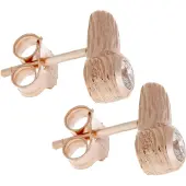 Orphelia Ohrstecker für Damen, 925 Sterlingsilber, Rosé, ZO-6025/1